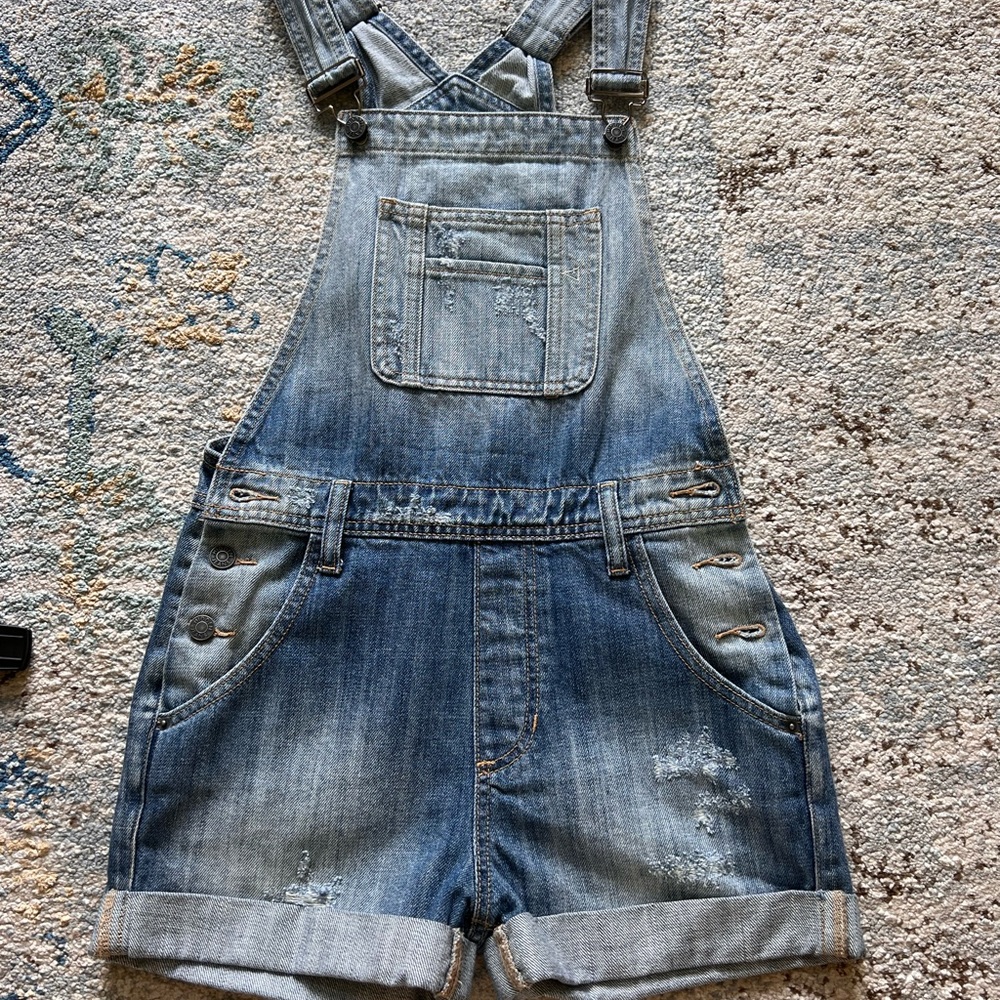 Hidden Shorts overalls!